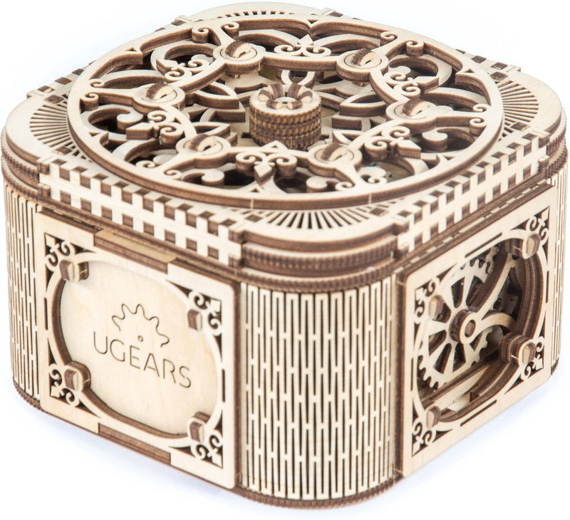Ugears 3D-Holzmodell - Schmuckschatulle