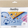 Creativ Company Mini-Hobby-Set Schmuck, Blumen, verschiedene Farben, 1 Box