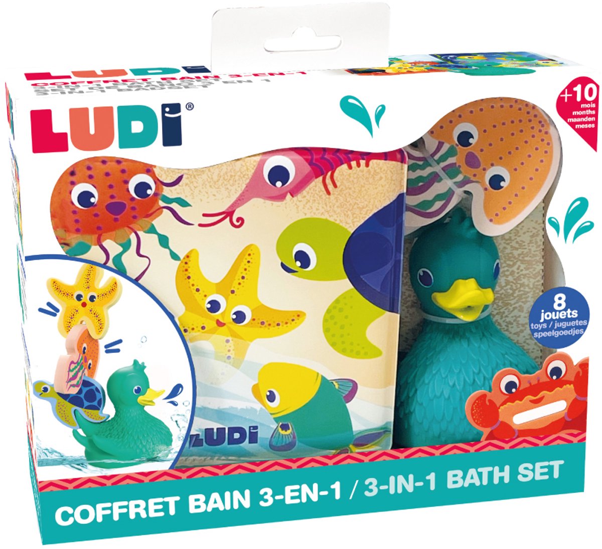 Ludi - Glücksente - Badespielzeug