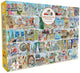 Gibsons – Sights Sounds of Europe (von Val Goldfinch) – 1000 Teile 68 × 49 cm (B × H) – Puzzle für Erwachsene