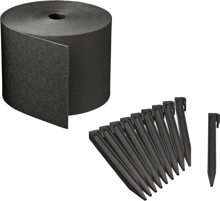 Nature Nature Grenz Grenz Grenzgesetz H15 cm x 10 m mit Stift Schwarz