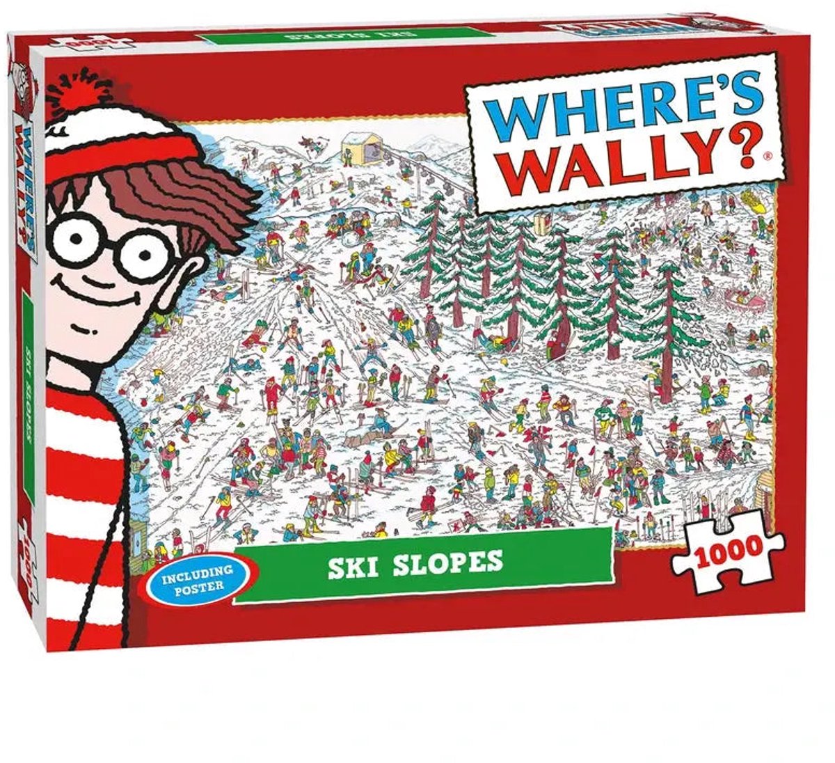 Wo ist Wally XMS Wo ist Wally Skipisten-Puzzle 1000 Teile (Kopie)