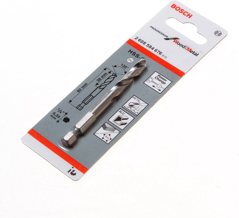 Bosch Zubehör Zentrierbohrer HSS-G 80 1. - 2608584676