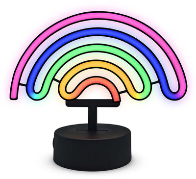 Party-Funlights – LED-Neon-Regenbogenlampe – Regenbogen – mehrfarbig – über USB und Batterien