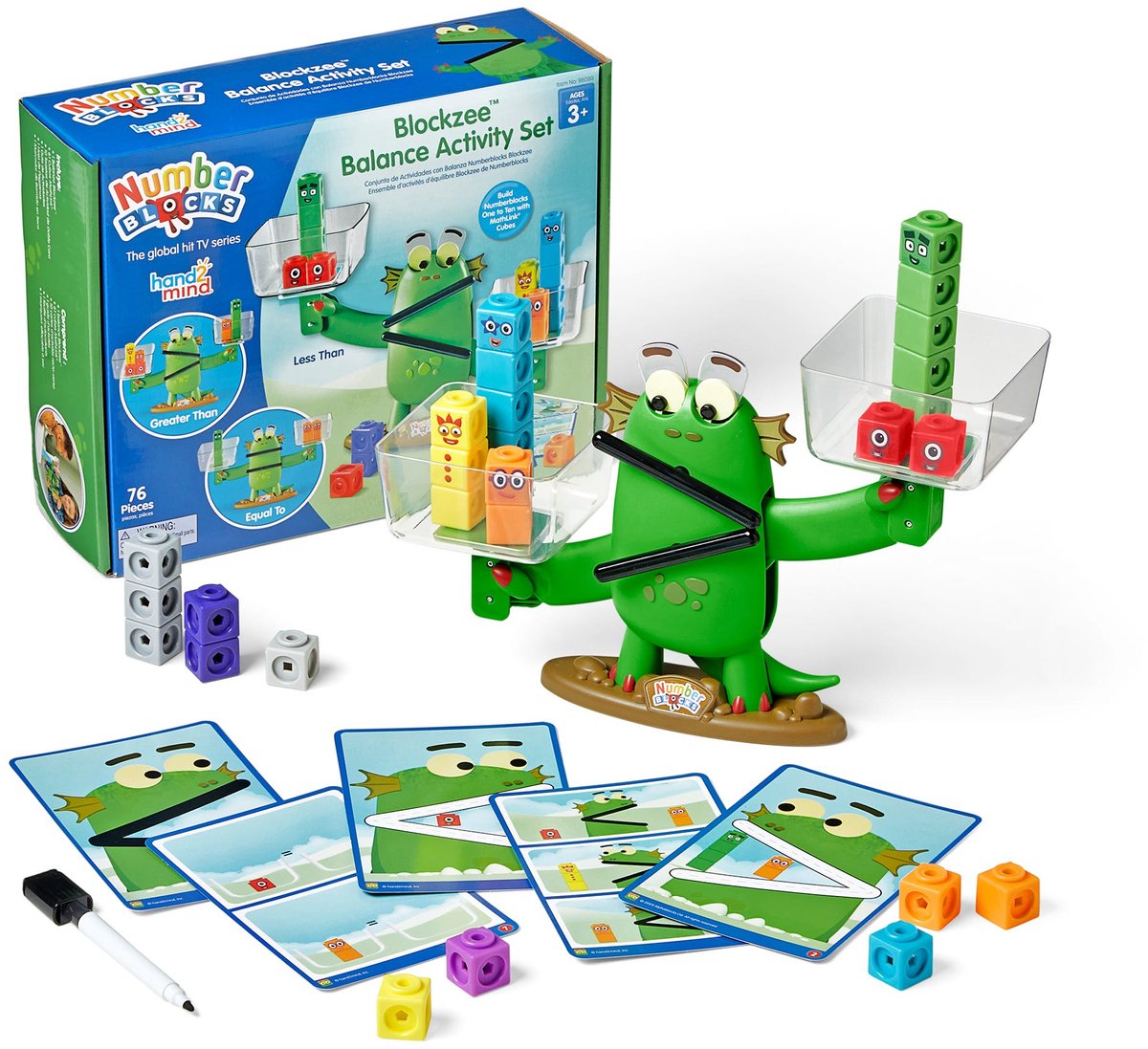 Lernressourcen numberblocks® blockzee™ Balance-Aktivitätsset – 3+