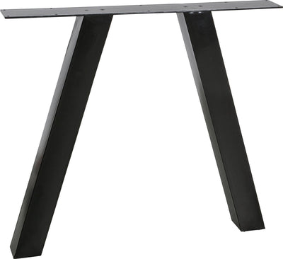 Woood tablo utrecht bein kd 1 stück - metall - schwarz - 72x79x10