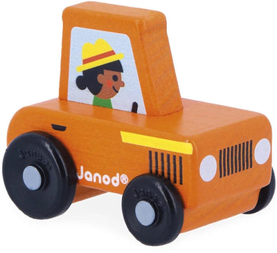 Janod - Kreuzung - Holztraktor
