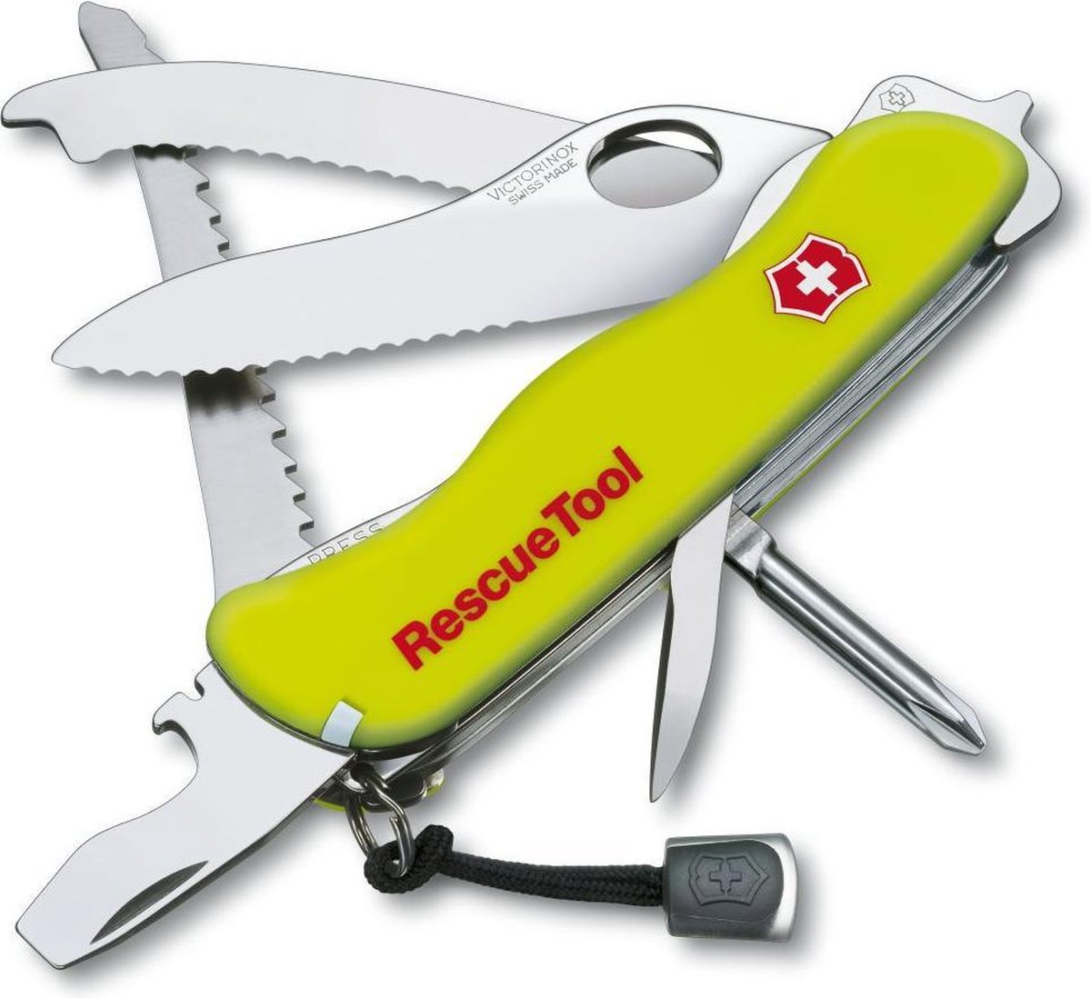 Victorinox Rettungsgerät 13 Funktionen Taschenmesser Edelstahl gelb