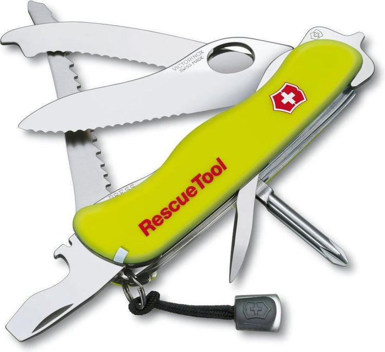 Victorinox Rettungsgerät 13 Funktionen Taschenmesser Edelstahl gelb