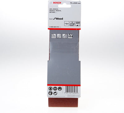 Bosch X440 Beste für Holz- und Farbschleibband Set 75 x 53