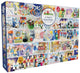 Gibsons – ein Jahr in Großbritannien (von Val Golfinch) – 1000 Teile 68 x 49 cm (B x H) – Puzzle für Erwachsene