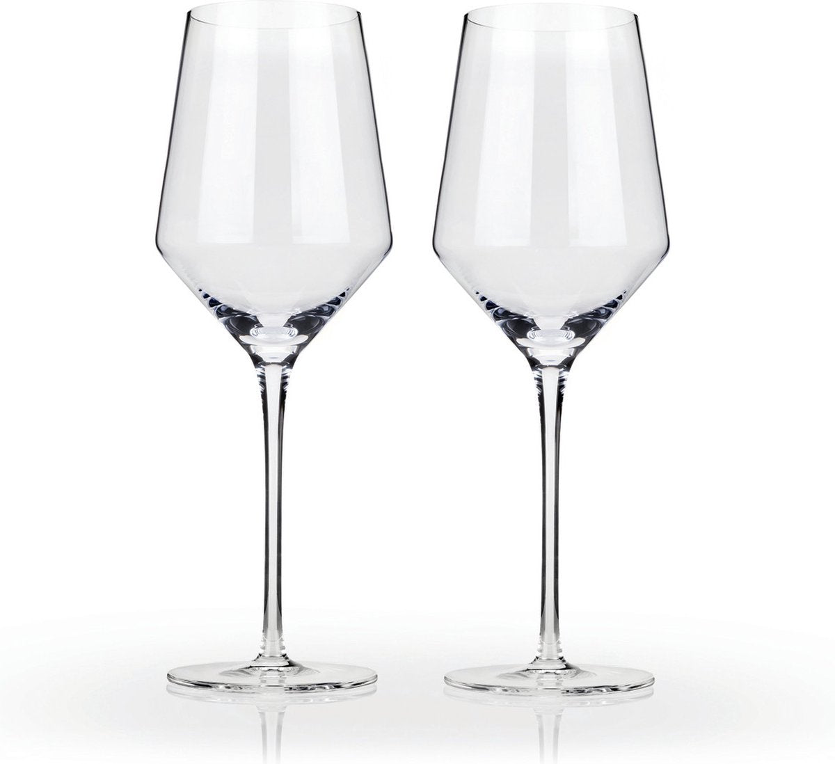 Viski abgewinkeltes Weinglas – Kristall – 384 ml – 2 Stück