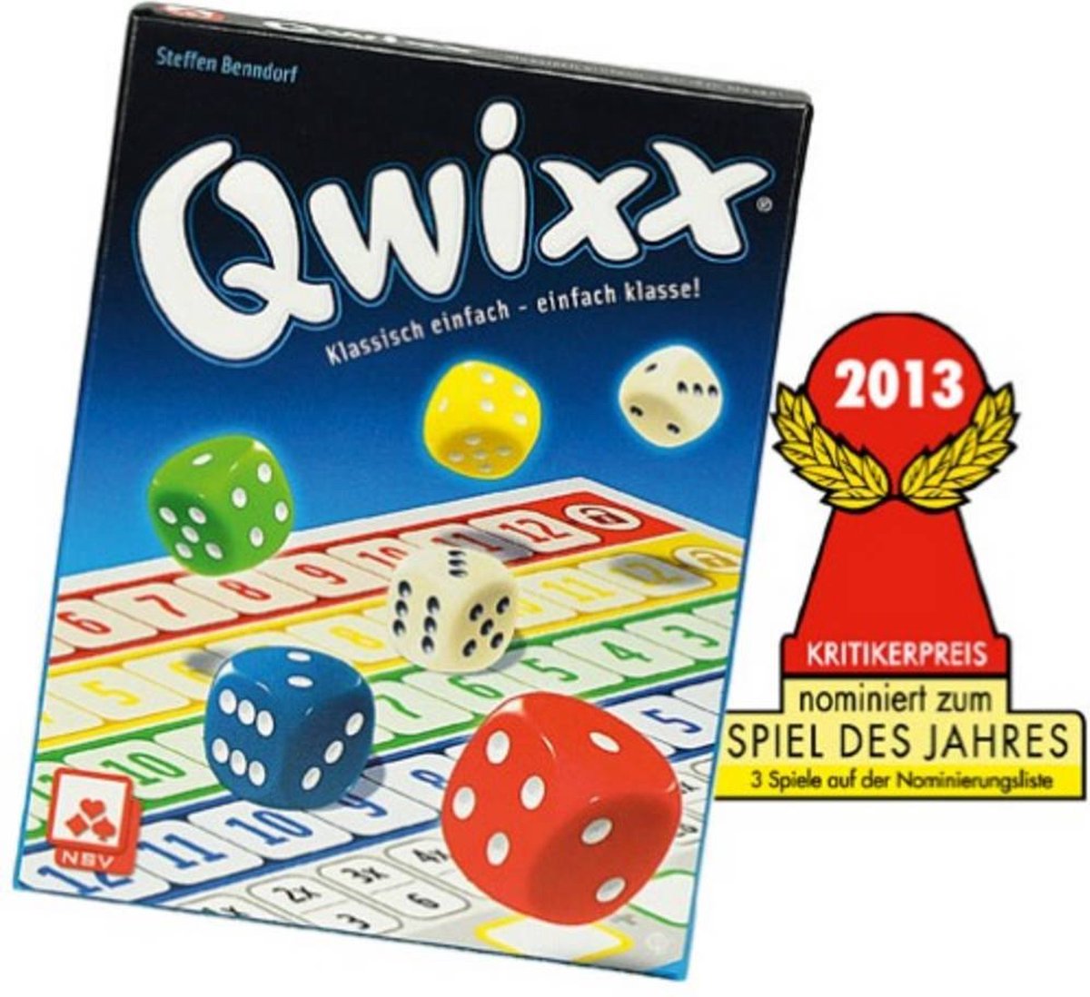 Nsv qwixx qwixx - klassisch einfach - einfach Klasse! 8819908015 - Deutsch