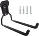 Maclean mc-440 – Aufhängehaken – Wandhalterung aus Stahl – max. 35 kg