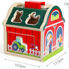 Spielholz-Formsortiererfarm