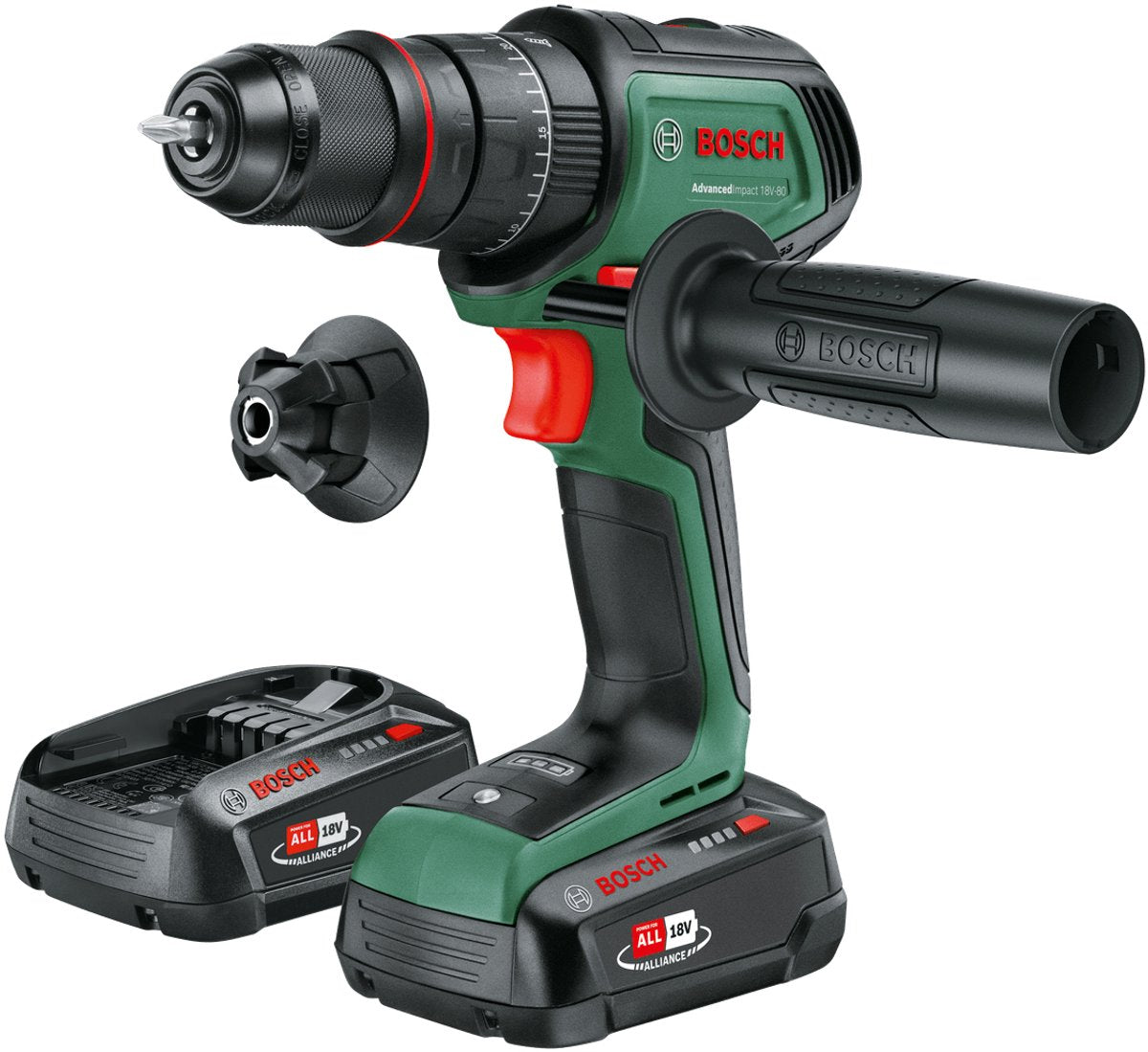 Bosch Home and Garden Advanced Impact 18V-80 Quick Snap Akku-Schlagbohrschrauber