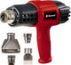 Einhell Elektro-Entlacker te-ha 2000 e – 2.000 W – 9 Temperatureinstellungen 50–550° – 3 Luftstromeinstellungen – inkl. umfangreiches Düsenzubehör