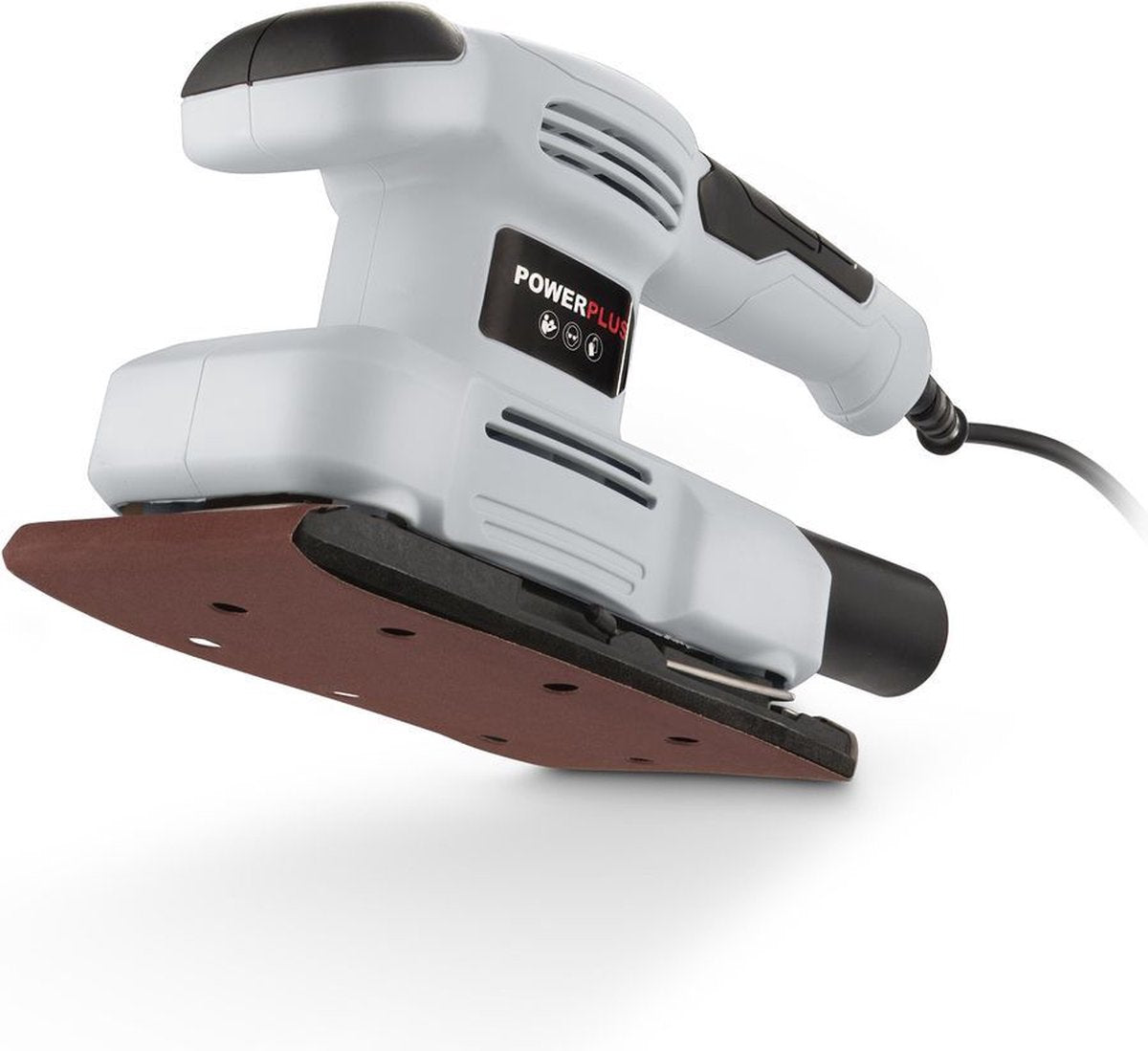 Powerplus Elektro-Exzenterschleifer Powc40100 – 150 W – Schleifpapier 185 x 90 mm – 24000 min-1 – mit 1 Zubehör.