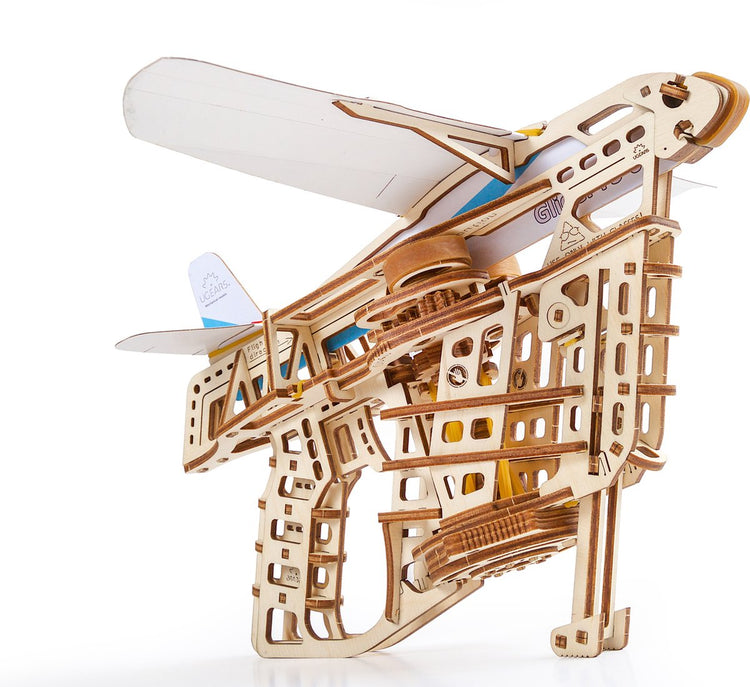 Ugears Flugzeugwerfer 3D-Puzzle