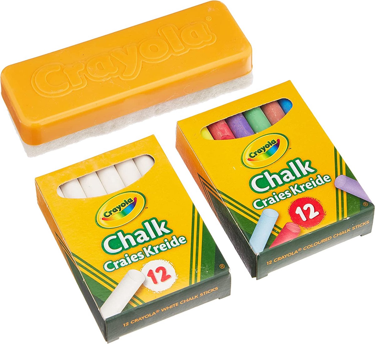 Crayola School -Kreide mit Scheibenwischer