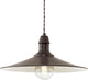 Eglo Stockbury - Hängelampe - 1 Licht - ø360mm. - Antikbraun, Beige