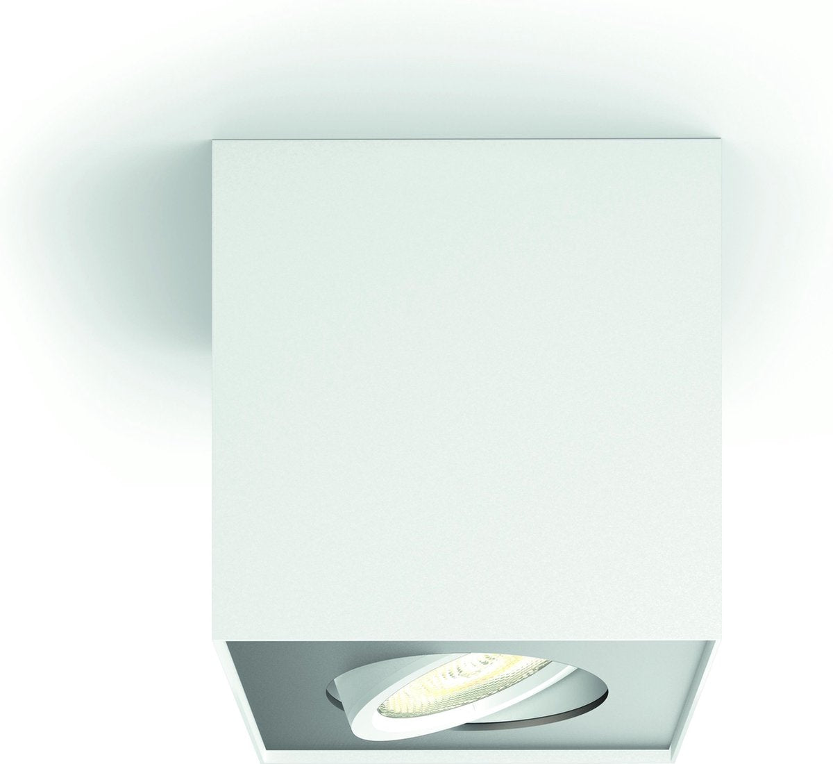 Philips LED Philips Box Aufbaustrahler – 1-flammig – Weiß