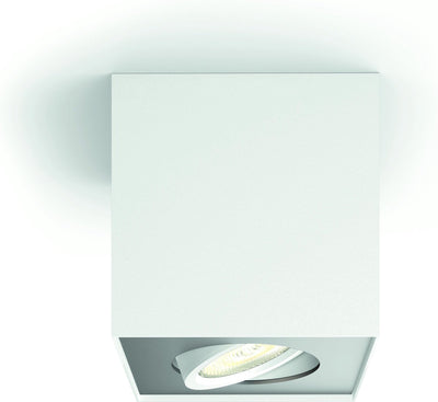 Philips LED Philips Box Aufbaustrahler – 1-flammig – Weiß