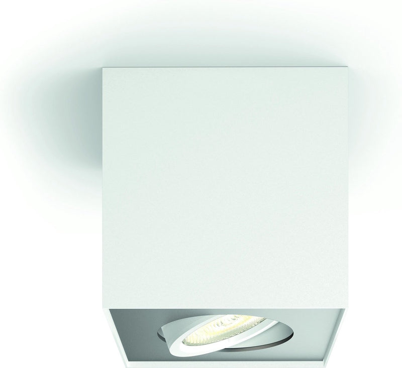Philips LED Philips Box Aufbaustrahler – 1-flammig – Weiß