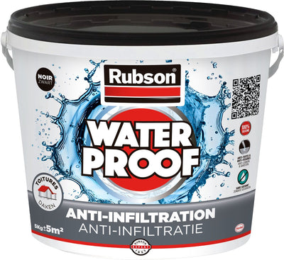 Rubson 1009517 – Anti-Infiltration schwarz 5 kg | 1 Stk