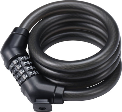 Bbb Cycling Codeguard-Kabel – Fahrradschloss mit einstellbarem Code – Länge: 120 cm – Dicke: 15 mm – Kabelschloss für Stadtfahrrad, Rennrad, Mountainbike – BBL-102