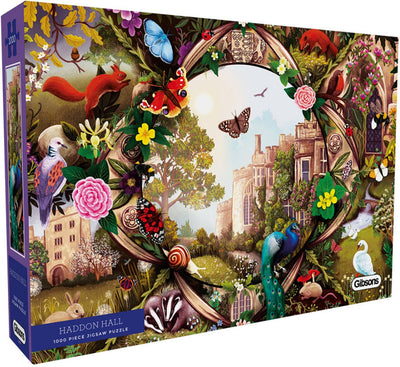 Gibsons – Gobelingarten (von Sue Boettcher) – 1000 Teile 68×49 cm (B×H) – Puzzle für Erwachsene