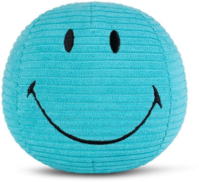Bon Ton Toys Smiley – Kuscheltier Cord, blaugrün – 13 cm
