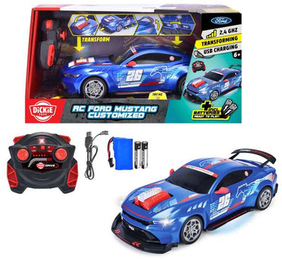 Dickie RC Ford Mustang angepasst, probieren Sie mich aus, RTR