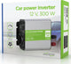 Energenie Auto-Wechselrichter 12 V > 220 V – 300 W – Steckdose + 1 USB – zB-pwc300-01