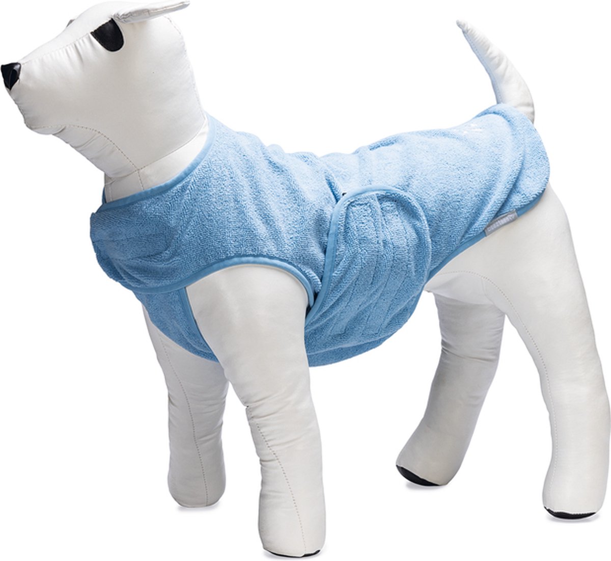 Beeztees Aras - Hundebademantel - Blau - 40 cm