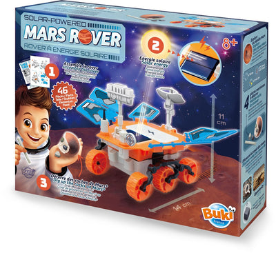 Buki France Buki – solarbetriebener Marsrover – Konstruktionsspielzeug – solarbetriebenes Fahrzeug