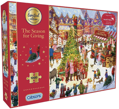 Gibsons – The Season of Giving (von Daniel Rodgers) – 1000 Teile 68×49cm (B×H) – Puzzle für Erwachsene