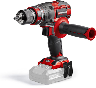 Einhell Profi-Akku-Schlagbohrschrauber TP-CD 18 80 li-i bl solo – Power X-Change – 18 V Li-Ion – mit Schlagfunktion – 2 Geschwindigkeiten – 80 Nm – bürstenloser Motor – exkl. Akku und Ladegerät