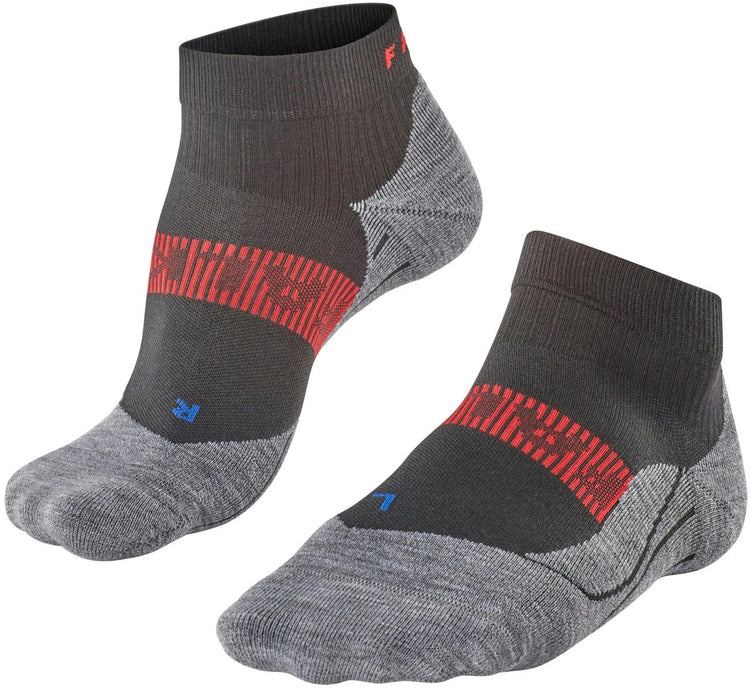 Falke ru4 cool kurze Anti-Blasen-Funktionsmaterial-Laufsocken Damen Schwarz – Größe 35-36