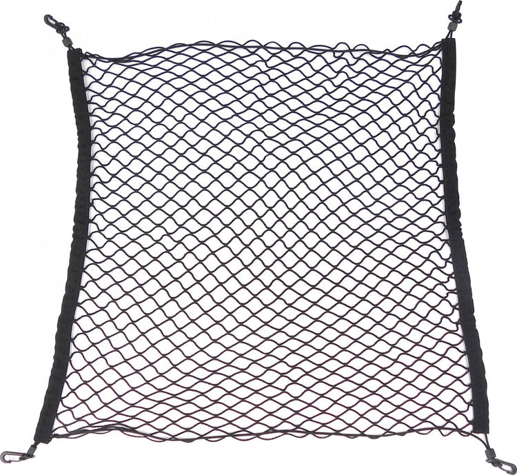 Carpoint Kofferraumnetz 75x85 cm - elastisch - mit 4 Haken - universell - zur Gepäcksicherung - Polyester - Autozubehör