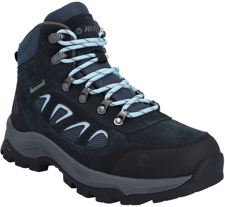 Hi-tec Bandera Expedition wasserabweisende blaue Wanderstiefel in Größe 38 für Damen