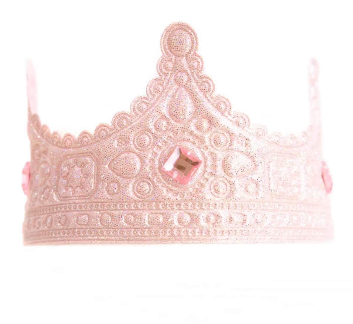 Kleine Abenteuer - rosa Königskrone - weiche Kinderkrone
