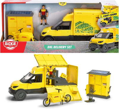 Dickie DHL -Paketfahrzeugset