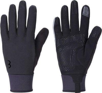 BBB Cycling Controlzone Fahrradhandschuhe Winter – 5 – 10 ℃ – winddichte Fahrradhandschuhe Herren und Damen – Sporthandschuhe – Touchscreen kompatibel – Schwarz – Größe M – BWG-36