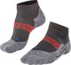 Falke ru4 cool kurze Anti-Blasen-Funktionsmaterial-Laufsocken Damen Schwarz – Größe 37-38