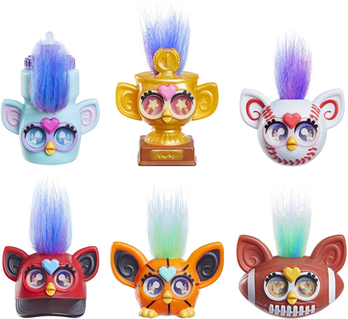 Furby Minis 6er-Pack – Sportfiguren