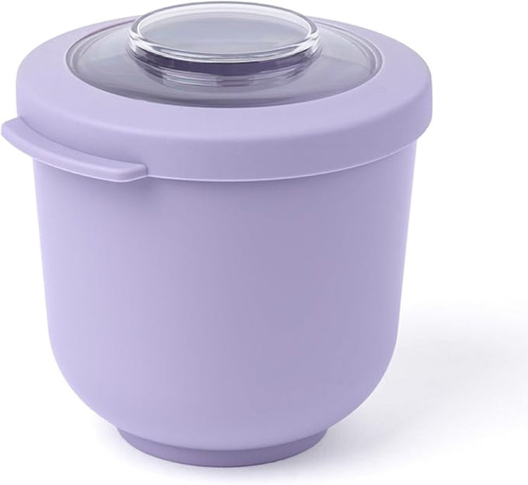 Amuse Tylla Lavendel – 500 ml – Lunchbox – Lunchbox – Schüssel mit Deckel – perfekt verschließbarer Frischhaltebehälter – Snackbox für unterwegs – BPA-frei – Lila