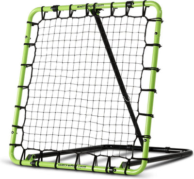 Exit Toys Exit Tempo Multisport-Rebounder 100 x 100 cm – Tchoukball – Fußball-Rebounder – Trainingsausrüstung – Outdoor – grün schwarz