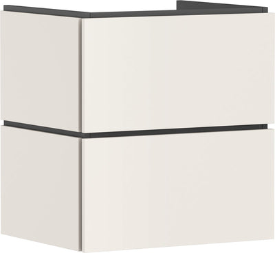 Hansgrohe xilesa e – Badmöbel – Größe 580 470 mm – 2 Schubladen – für Waschbecken – Sand mattbeige