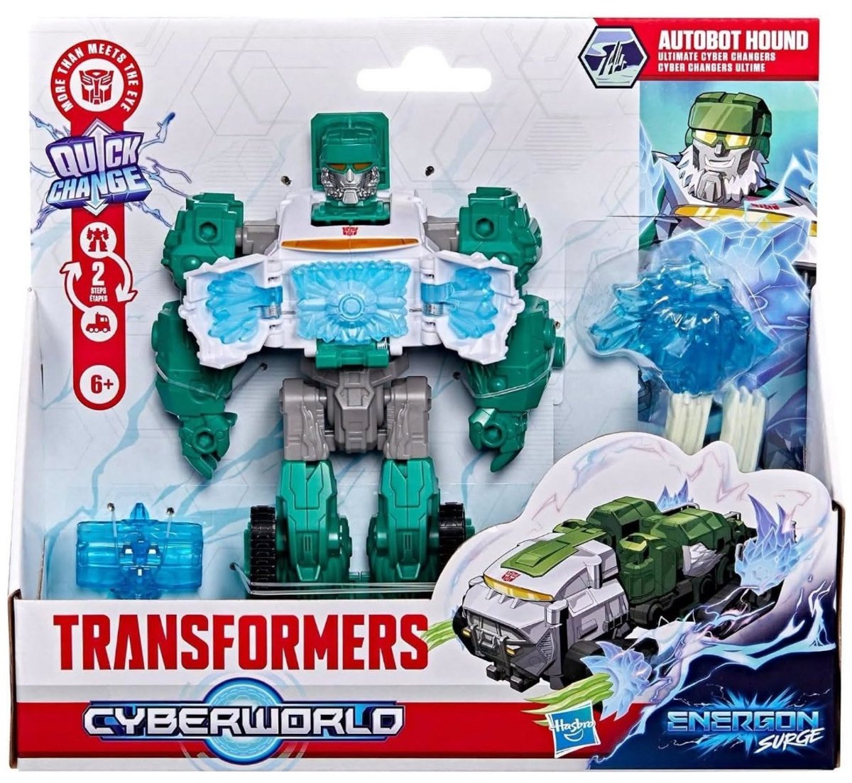 Hasbro Transformers Cyberworld Ultimate Cyber Changers Hound Yeti